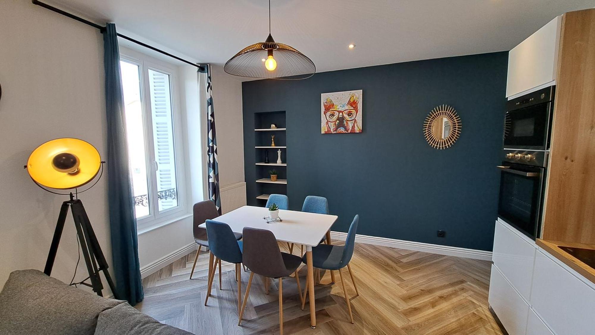 Apartment L'indigo, 4-6 Pers, 2ch-2sdb, Proche Cite De La Gastronomie